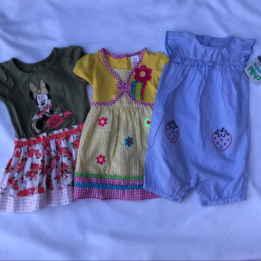 Girls three-piece bundle 18 months